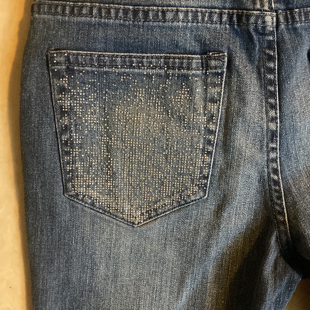 Boston Proper Rhinestone Jeans - Picture 3 of 6